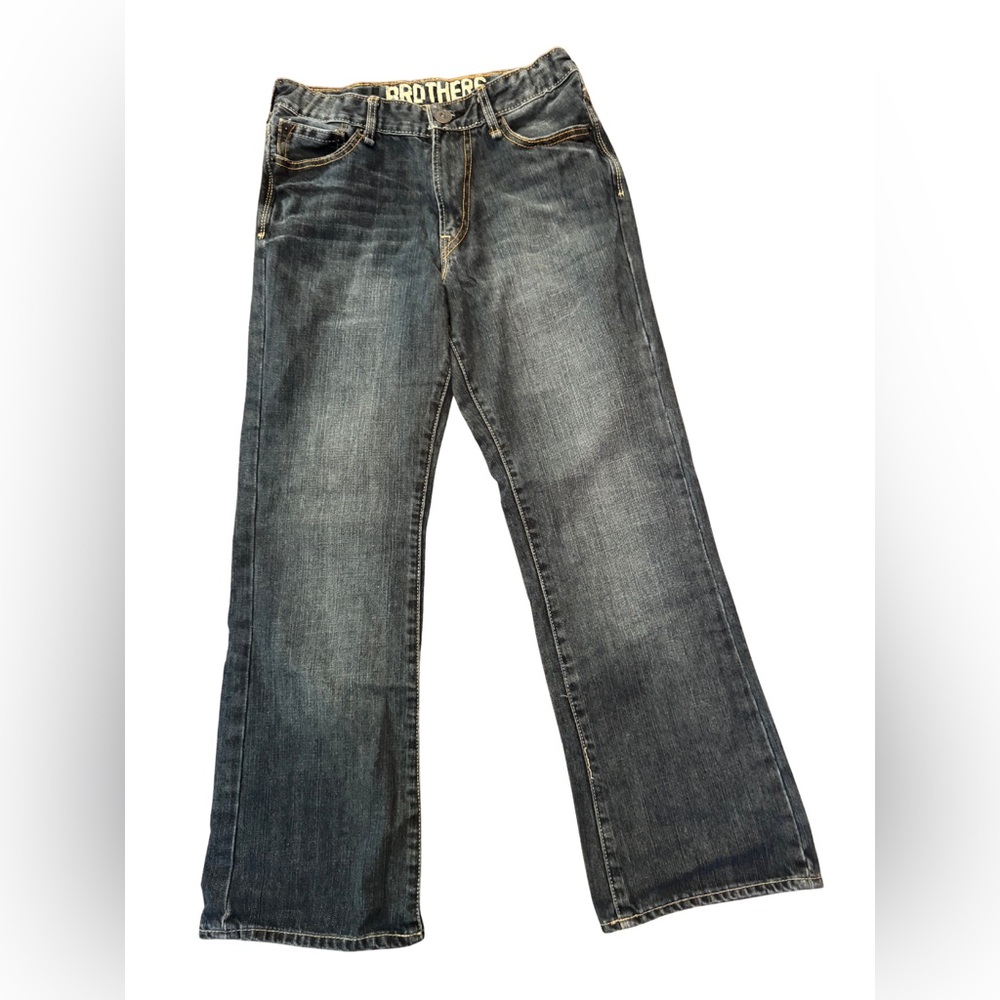 Brothers Classic Bootcut Blue Denim Jeans Boys Size 12